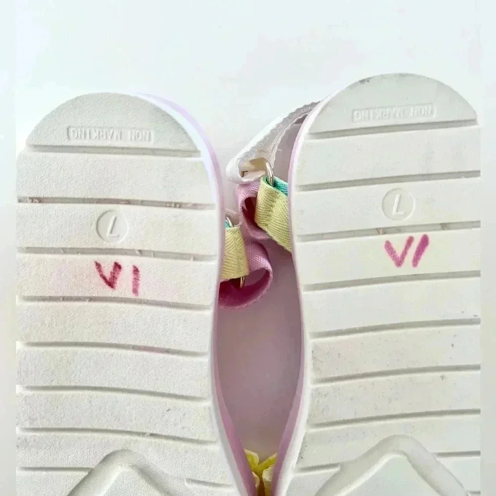 Stoney Clover Lane X Target‎ Pastel Comfortable Adjustable Strap Sandals Size 7